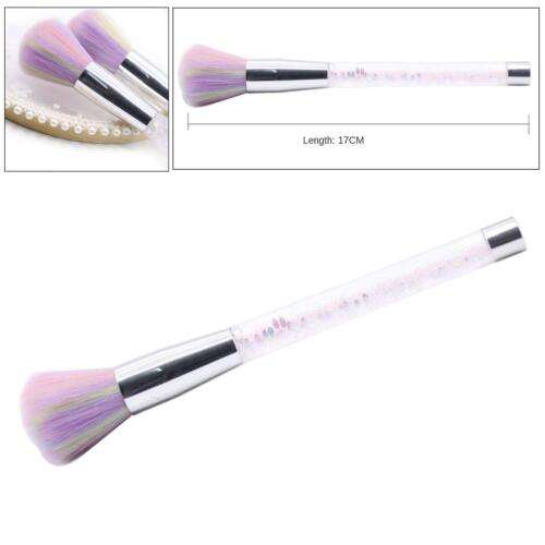 Professional Nail Art Dust Remover Powder Brush for Acrylic & Makeup Applications