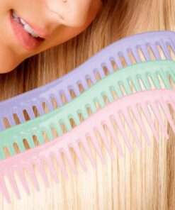 Alternative view of Wide Tooth Detangling Comb for Thick, Long, and Curly Hair: Gentle and Effective for Smooth, Knot-Free Styles