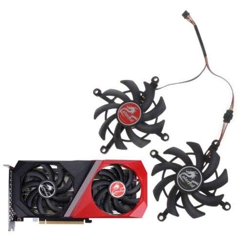 Colorful GeForce 3060 Ti RTX3060 4Pin 12V Graphics Card Cooling Fan for Optimal Performance.