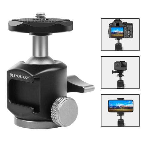 2-in-1 Tripod Mount with Cold Shoe & 1/4" Screw for DSLR Cameras: Stable & Versatile Shooting
