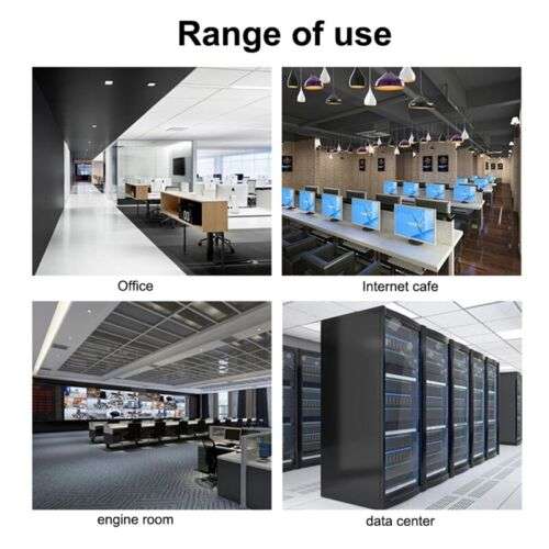 Wallmount/Rackmount 1U Ethernet Panel for CAT6 Punch Down Block: Organize and Connect Your Network Cabling
