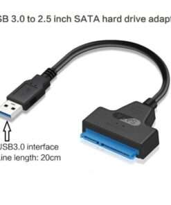 High-Speed USB 3.0/2.0/Type C to 2.5" SSD/HDD Adapter Cable for Easy Data Transfer