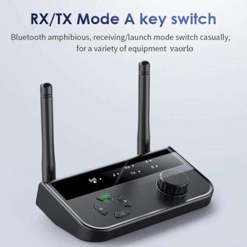 Versatile 2-in-1 Bluetooth Audio Adapter: Stream Music & Make Calls Wirelessly