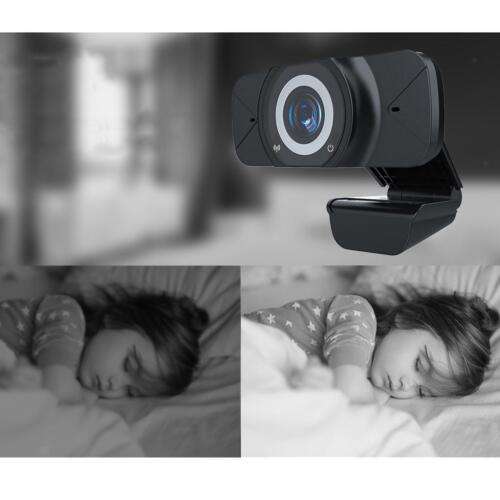 High-Definition USB 1080P Webcam with Microphone for PC, Laptop, Recording, and Gaming