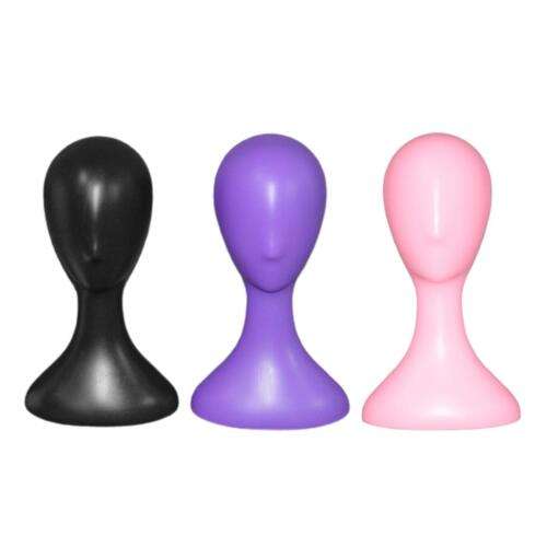 Durable Mannequin Head for Displaying Hats, Wigs, Hair Accessories, and Glasses