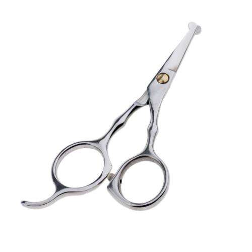 Professional Nose, Mustache, & Eyebrow Trimming Scissors for Precise Grooming