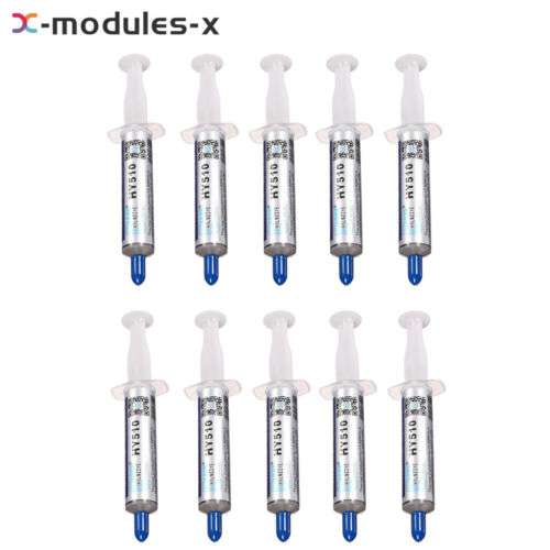 10PCS HY510 Thermal Conductive Grease Paste for GPU, CPU, and Chipset Cooling