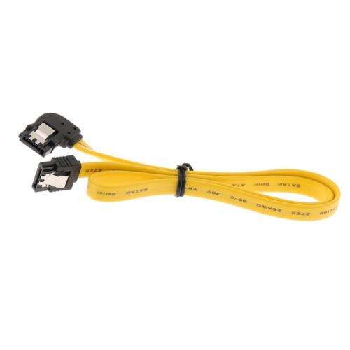 III Data Drive Cable with Locking Latch for Secure Right Angle Connections (500mm)