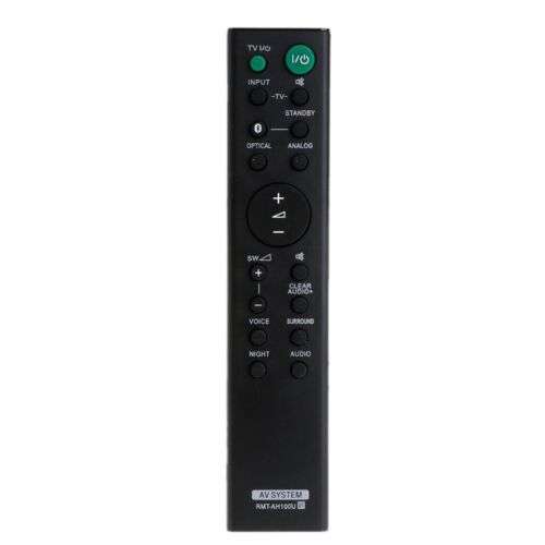 Universal Home HiFi System Remote Control RMT-AH100 - No Programming Needed