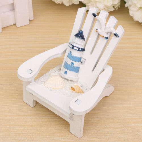 Charming Miniature Lighthouse Dollhouse Ornament for Coastal Decor