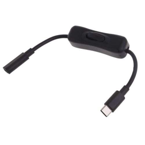 USB-C Extension Cable with Inline for Charging & Data Transfer for Phones and Tablets
