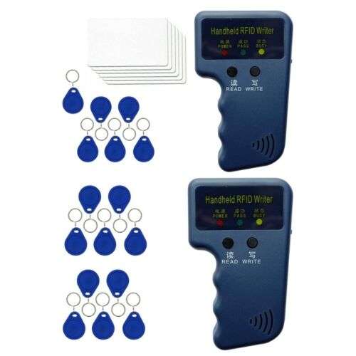 Waterproof Handheld 125KHz Card Reader Writer Duplicator for Access Control and Security Systems