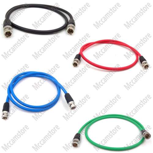 75-Ohm BNC Coaxial Cable for 12G HD-SDI Camera Video Transmission (1-164ft)