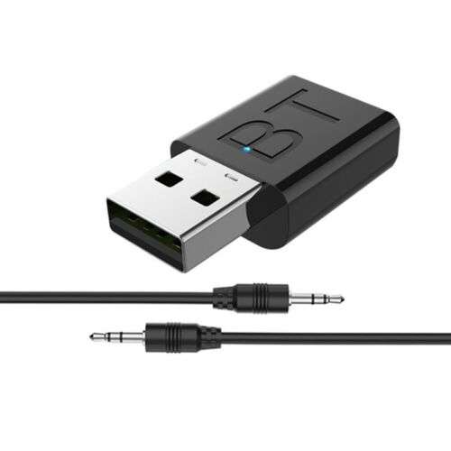 2-in-1 Bluetooth 5.0 Transmitter & Receiver Adapter for Wireless Audio Streaming
