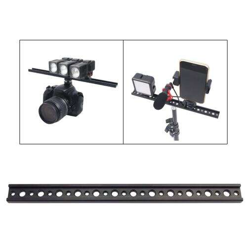 Freneci 12in Flash Bracket for DSLR/DV Cameras with 1/4" & 3/8" Screw Mount