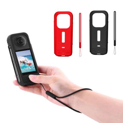 Insta360 X3 Silicone Protective Sleeve: Anti-Scratch, Anti-Dust, Full Protection for Your Action Camera.
