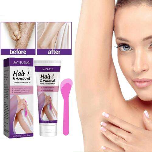 Gentle & Portable Hair Removal Cream: Smooth, Non-Irritating Formula for Easy Carry & Painless Removal.