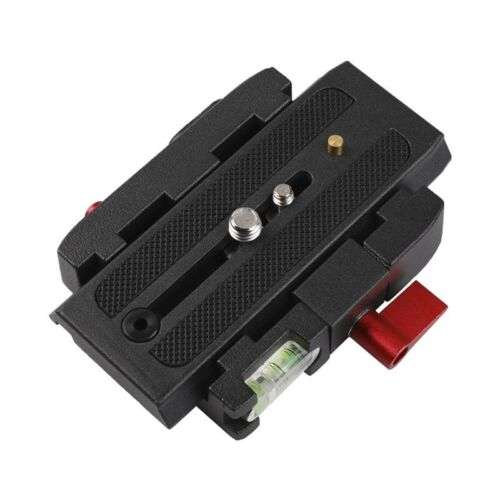 Manfrotto Quick Release Clamp Adapter for 500AH, 701HDV, and 503HDV Video Heads