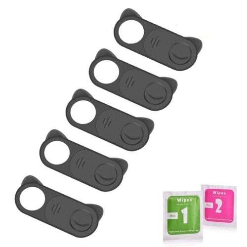 3 Pack Webcam Cover for Laptops, Smartphones, Tablets & Computers - Protect Your Privacy