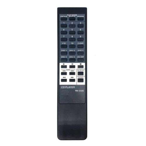 Universal Replacement Remote Control for Sony CDP-C345M, CDP-C345, CDP-C245 CD Players