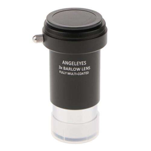 Universal 3X Telescope Eyepiece Lens for Enhanced Viewing with 1.25" Barrel & Multi-Coated Film