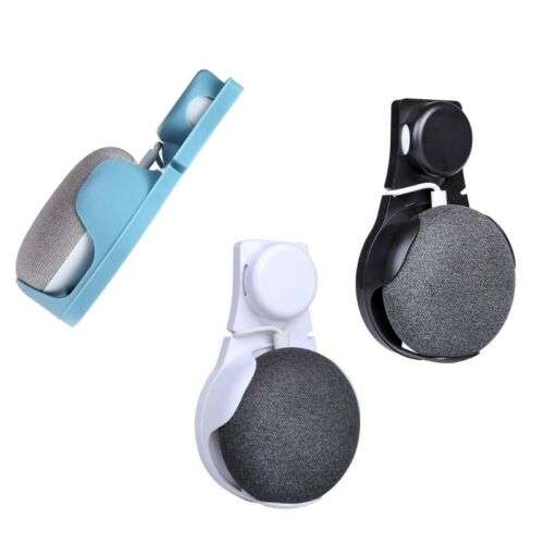 Wall Mount Socket Holder for Google Nest Mini 2nd Gen & Home Mini - Secure & Convenient