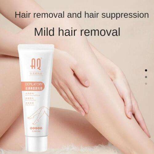 Silky Smooth Skin: Hair Removal Cream for Body & Legs - 60g, Painless & Effective