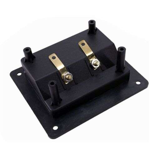 2-Way Speaker Junction Box: Secure & Easy Terminal Binding Post Connections for Audio Systems