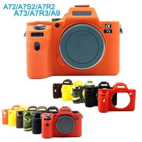 Protective Soft Silicone Camera Case Cover for Sony A9 A7R3 A7III A72 A7S2 A7R2