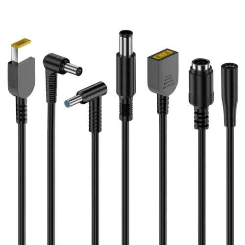 Micro USB Charging Adapter Cable for Square To 6.0x3.7 7.4x5.0 4.5x3.0 7.4x5.0mm Devices, 15CM/5.9in