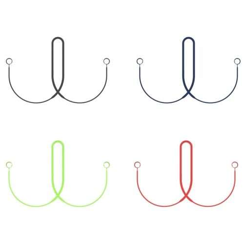 Anti-Lost Silicone Rope Earphone Strap Holder Cable for Live Music, Concerts, and Events
