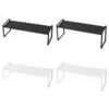 Nonslip Cabinet Shelf Organizer for Bathroom, Home Office, Cups, Pots, and Plates.