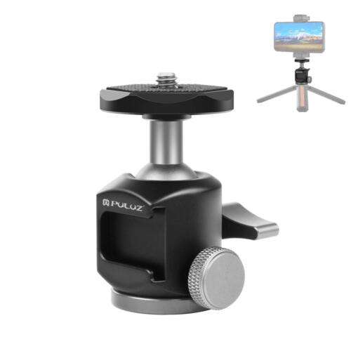 2-in-1 Cold Shoe Tripod Ball Head Adapter for DSLR Cameras: Secure & Versatile 1/4 Inch Holder