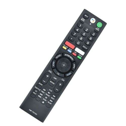 Universal Voice Remote Control Replacement for Sony XBR-43X800G, XBR-75X800G 4K LED TVs
