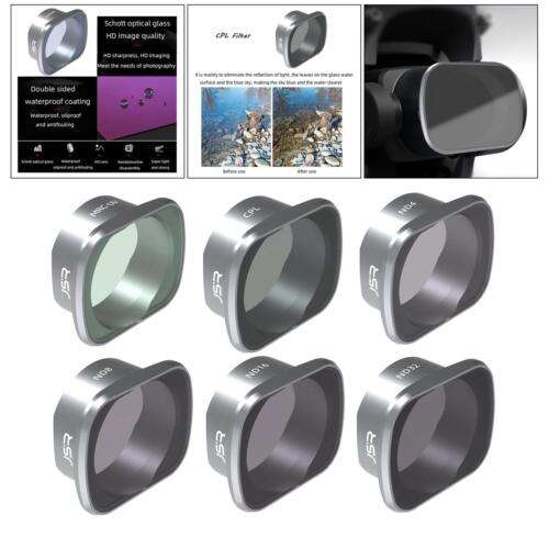 High-Quality CPL & ND8 Lens Filter Set for Enhanced Photography