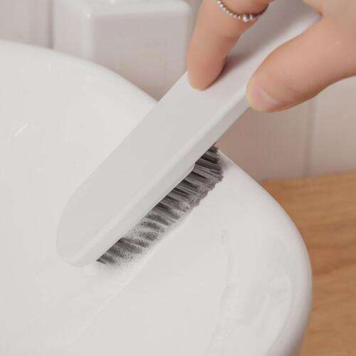 Portable Shoe Brush for Deep Cleaning Fingernails, Feet, and Toes at Home
