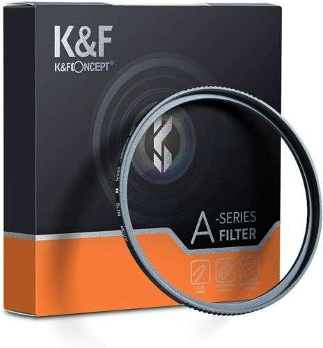 K&F Concept MC UV Protection Filter Glass 18mm - Multi-Layer Coated for Enhanced Photography