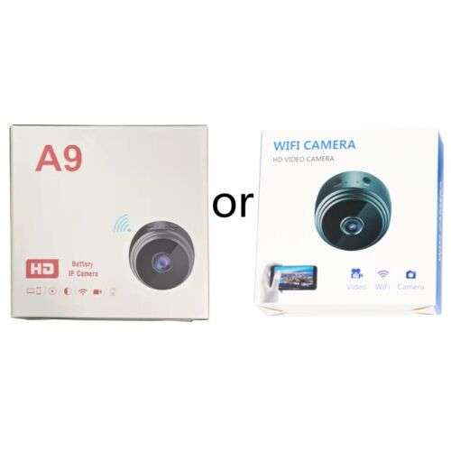 Mini 1080P Wireless WiFi IP Camera for Home Security & Monitoring