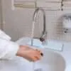 Behind Faucet Water Catcher Mat: Keep Your Bathroom Sink Dry and Clean
