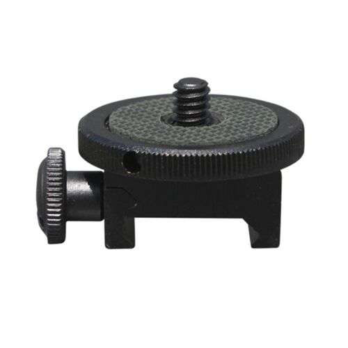 Durable Aluminum Alloy Base Fixture for Secure Mounting, 21-25mm, 6mm Screw Length.