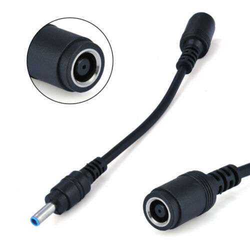7.4mm Female to 4.5mm Male DC Power Adapter Cable for HP Laptops (1/2/4pcs)