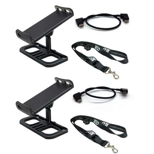 DroneRack Tablet Holder Bracket for DJI Air 2, 2S & Mini 2, Perfect for Flight Control & Video Monitoring.