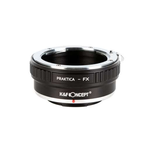 K&F Concept Manual Lens Adapter for Praktica PB Lenses to Fujifilm X and FX Cameras: Shoot Vintage Glass on Modern Bodies
