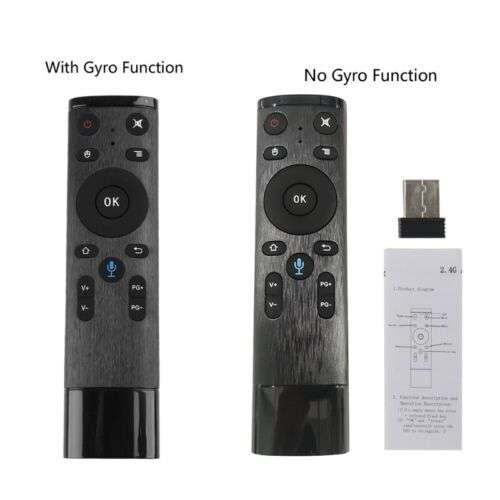 Wireless Voice Air Mouse Remote Control for Smart TV Box & PCTV