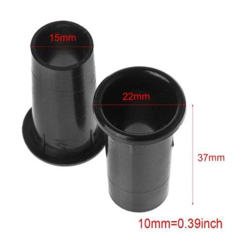 2-Piece Vent Ventilation Connector Set for 2-3" 18x37mm Subwoofer Woofer Box