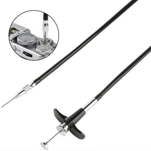 Professional Mechanical Locking Camera Remote Shutter Cable Release for DSLR Cameras with BEST Thread Cord T0F8