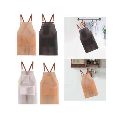 Durable Waterproof Chef Apron for Cooking, BBQ, and Baking