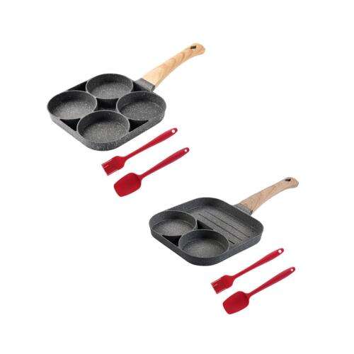 Non-Stick Egg Frying Pan Mold for Perfect Burgers, Omelets, and Sandwiches
