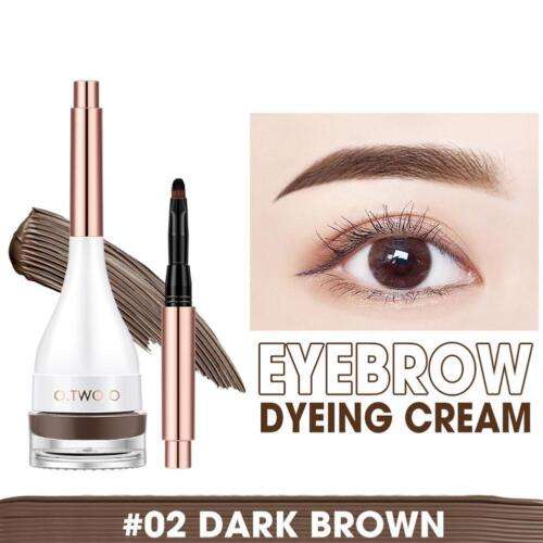 Natural Shaping Waterproof Eyebrow Dye Cream for Long-Lasting Defined Brows