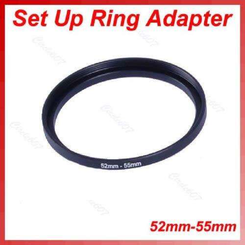 52mm-55mm Step Up Metal Lens Filter: Adapter for Enhancing Your Photography